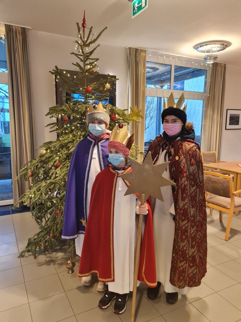 Sternsinger 2023 im BRK Bürgerheim Gangkofen